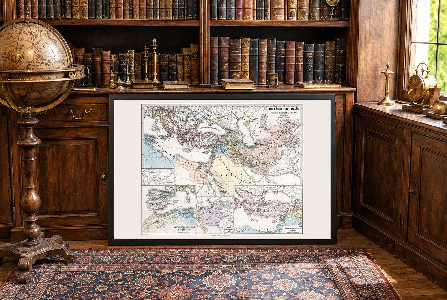 Islamic World 945–1055 - Map of the Buyids, Fatimids, and Abbasids