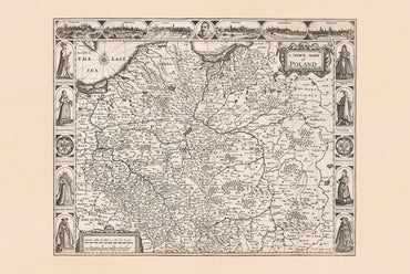 Poland Map Poster (1676) - Historic Map of the Polish-Lithuanian Commonwealth (Copy)