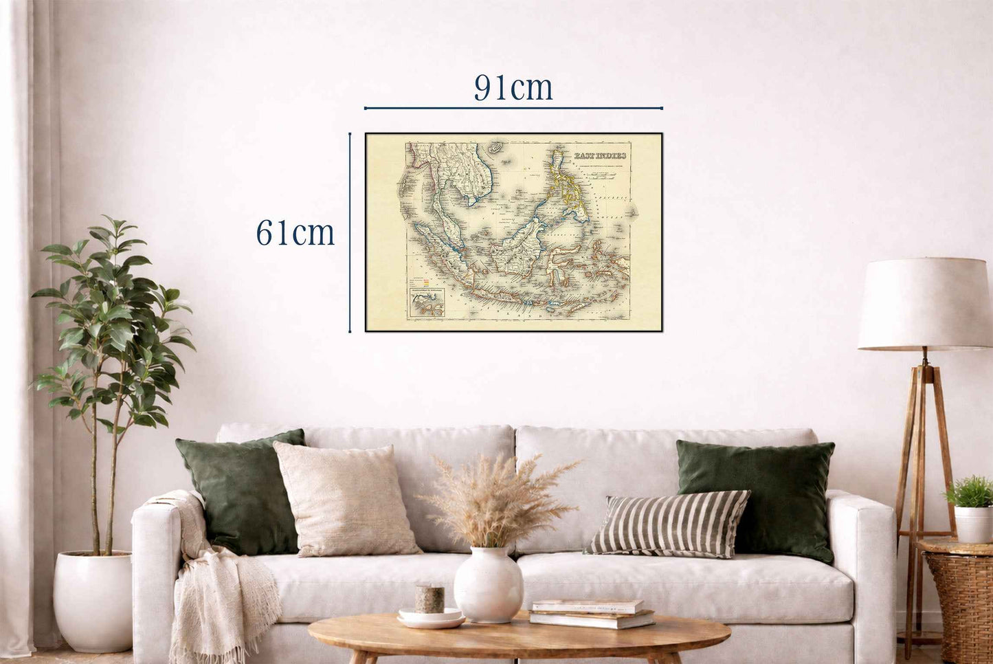 1856 East Indies Cartography Print - Vintage Map with Colonial Boundaries and Regional Detail - Strategy Maps