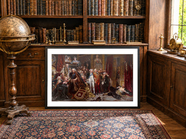 Poster Rejtan. La Chute de la Pologne - Jan Matejko Décoration Murale Historique Polonaise