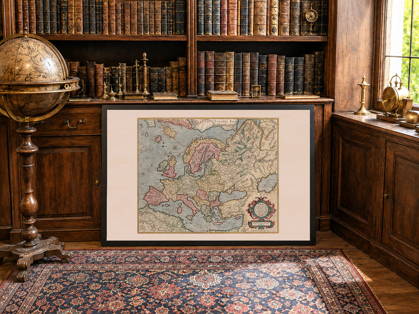 L'Europe en 1623 – Carte politique au début de la Guerre de Trente Ans