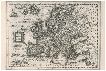 Europe 1636 - Historical Map During the Thirty Years’ War - Strategy Maps