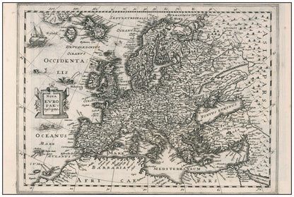 Europe 1636 - Historical Map During the Thirty Years’ War - Strategy Maps