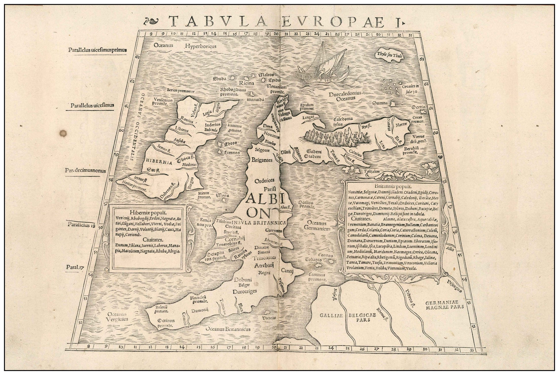British Isles 1540 - Tudor Era Historical Map - Strategy Maps
