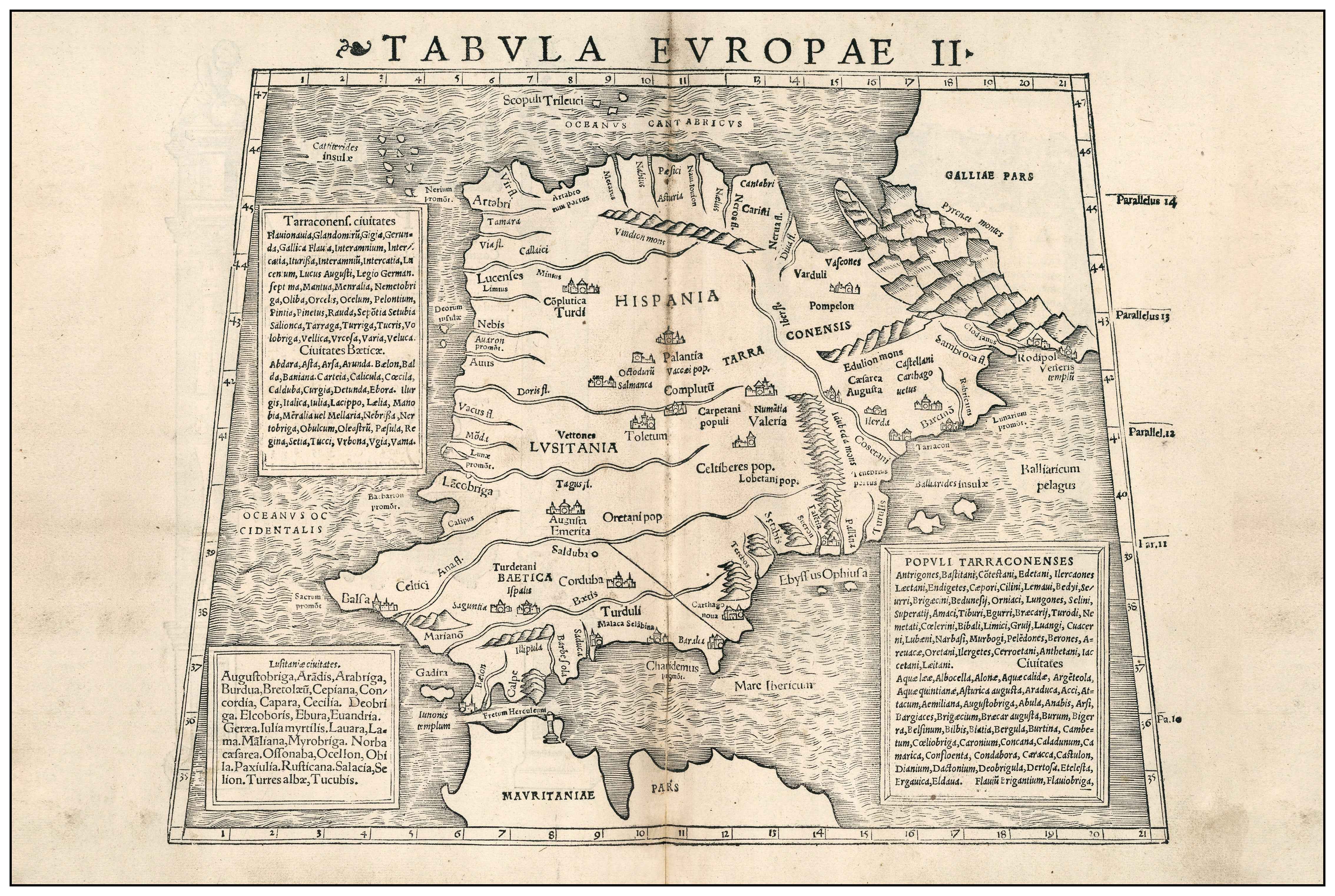 Iberian Peninsula 1540 – Historical Map of Spain, Aragon & Portugal - Strategy Maps