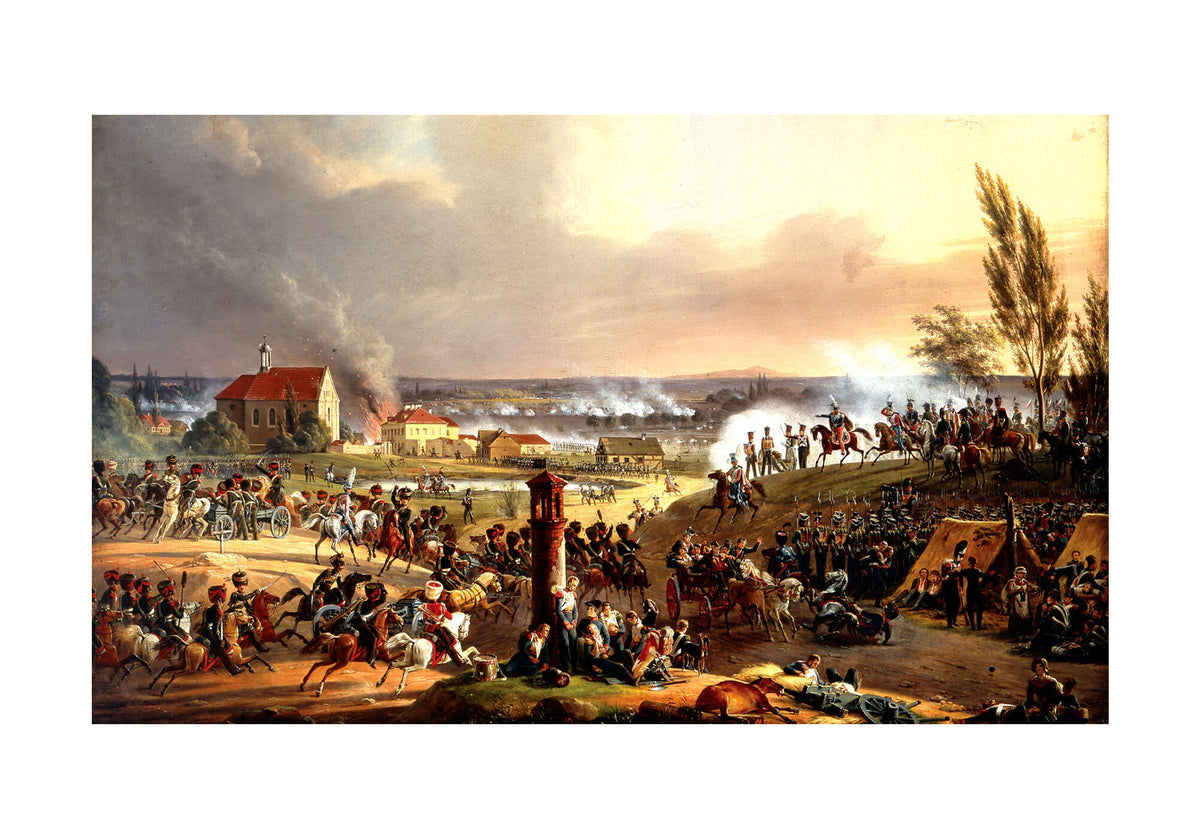 Bataille de Raszyn 1809 – January Suchodolski – Affiche Historique