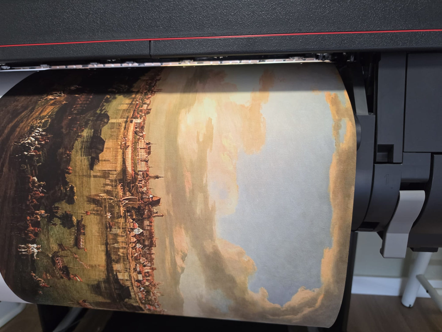 Poster Bellotto Vue de Varsovie depuis Praga - Décoration Murale Vintage de Varsovie