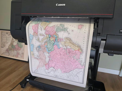 Europe 1862 - Historical Map During the Age of Nationalism