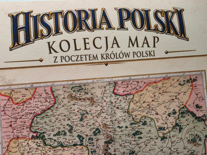 Histoire de la Pologne – Collection de 3 Cartes Historiques & Souverains Polonais – Affiche