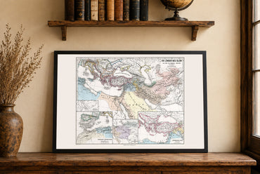 Islamic World 945–1055 - Map of the Buyids, Fatimids, and Abbasids