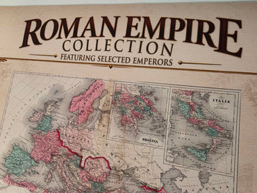 Empire Romain - Collection de 3 Cartes Historiques sur une Affiche