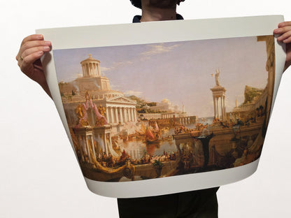 Der Verlauf der Vollendung des Imperiums Poster - Thomas Cole Klassische Imperium Wandkunst