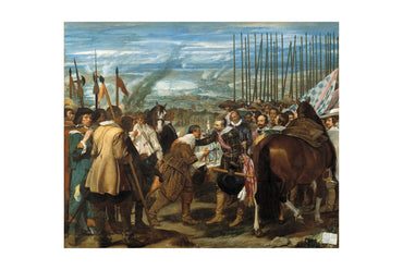 La Reddition de Breda 1635 - Diego Velázquez - Guerre de Quatre-Vingts Ans - Affiche Peinture Historique