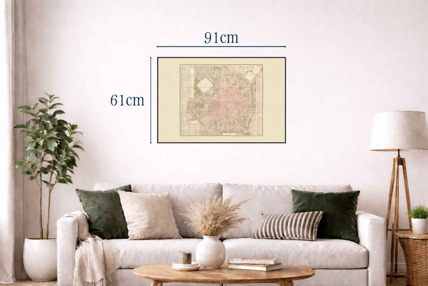 Napoleonic Milan City Map Poster (1807) - Historic Plan of the Kingdom of Italy Capital (Copy)