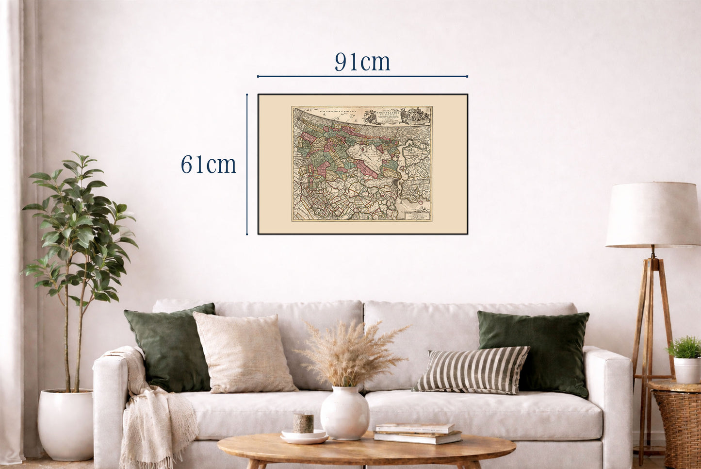 Amsterdam in 1740 - Historical Map of the Dutch Republic’s Trade Capital