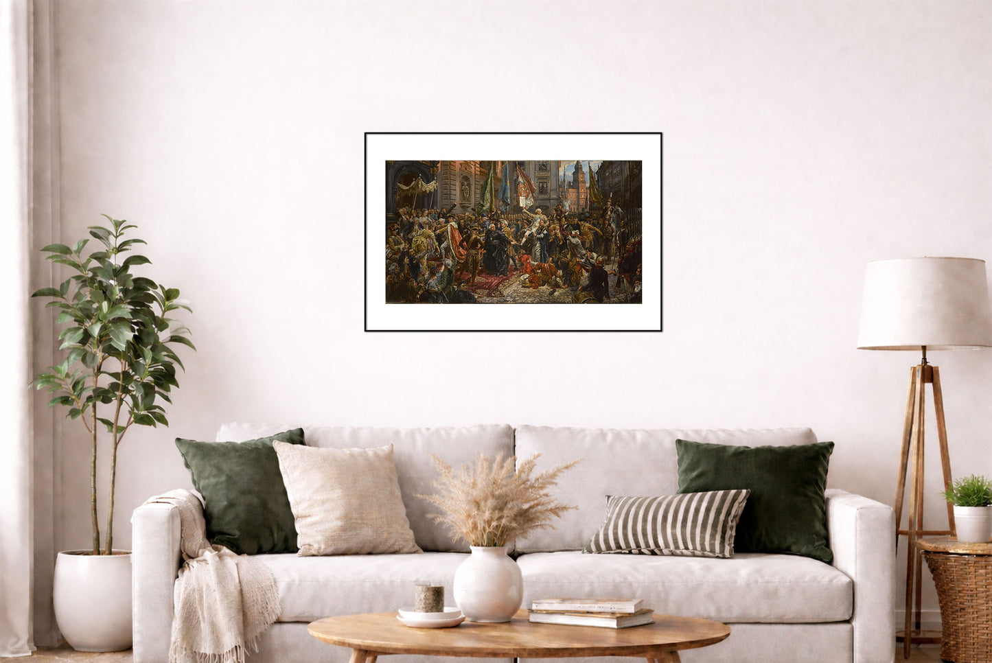 Constitution of May 3, 1791 Poster - Jan Matejko Historic Polish Wall Art
