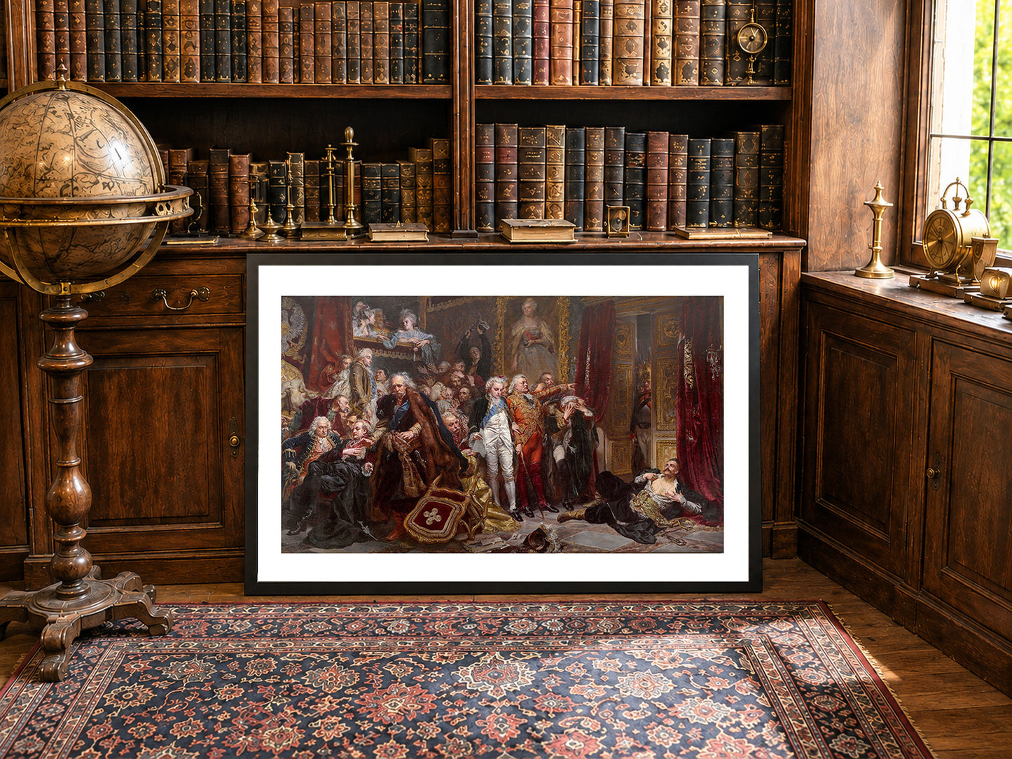 Poster Rejtan. La Chute de la Pologne - Jan Matejko Décoration Murale Historique Polonaise