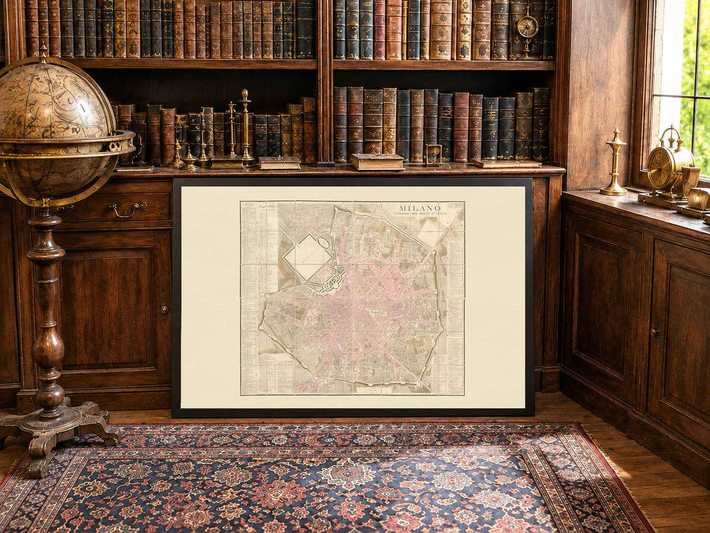 Napoleonic Milan City Map Poster (1807) - Historic Plan of the Kingdom of Italy Capital (Copy)